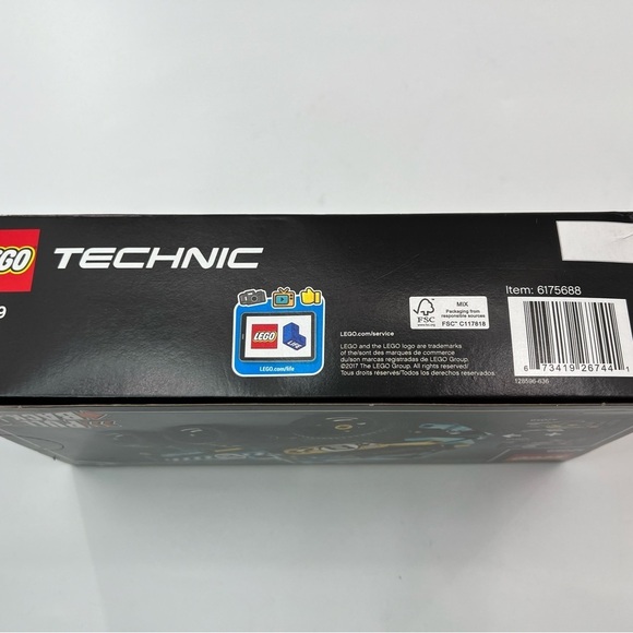 NIB LEGO 42059 Stunt Truck Building Toy 142 Pieces Ages 7-14 Pull Back Racing - Picture 4 of 6